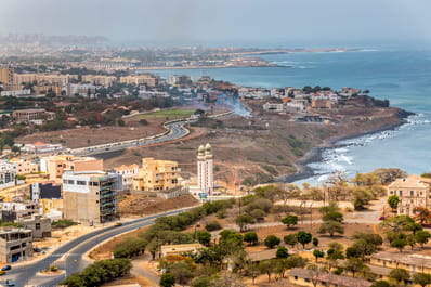Landscape of Dakar