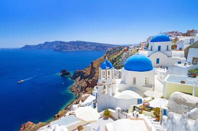 Landscape of Santorin